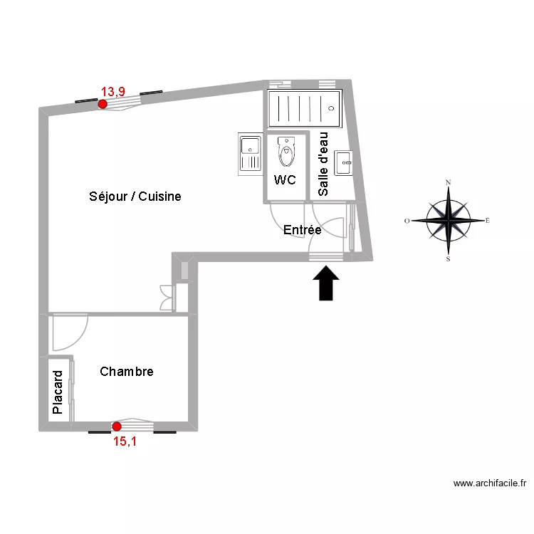 51104 STEPHAN. Floor plan with 51104 STEPHAN. Floor plan with