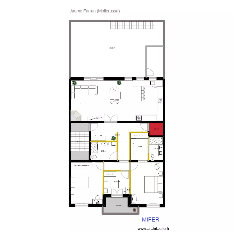 Jaume Farran  (Mollerussa) cuarta opcion. Floor plan with 