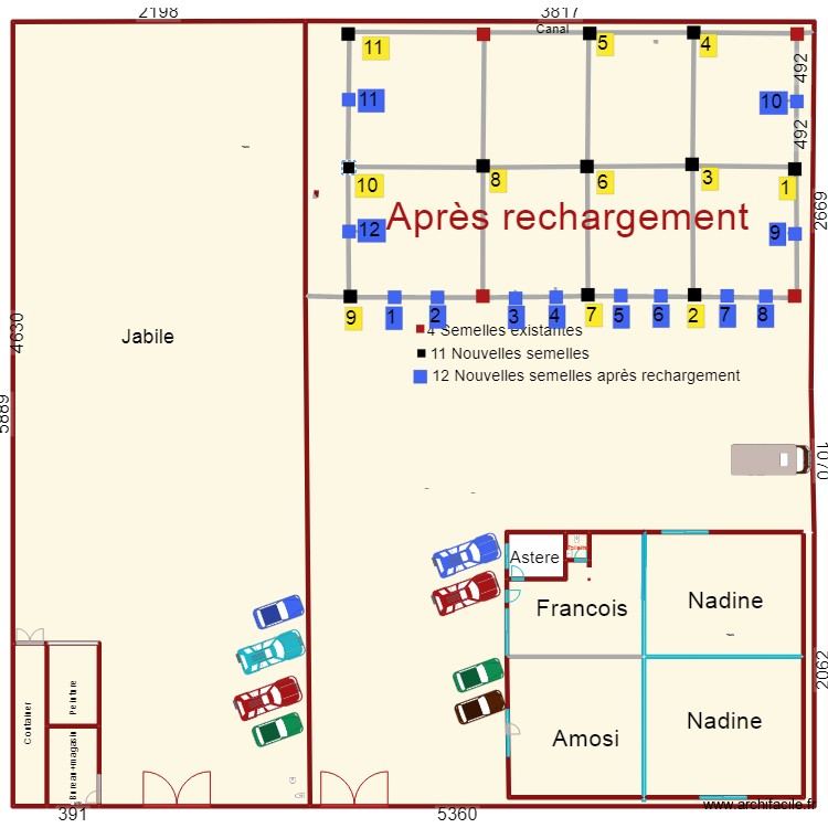 apres rechargement. Floor plan with 0 room and 0 m2