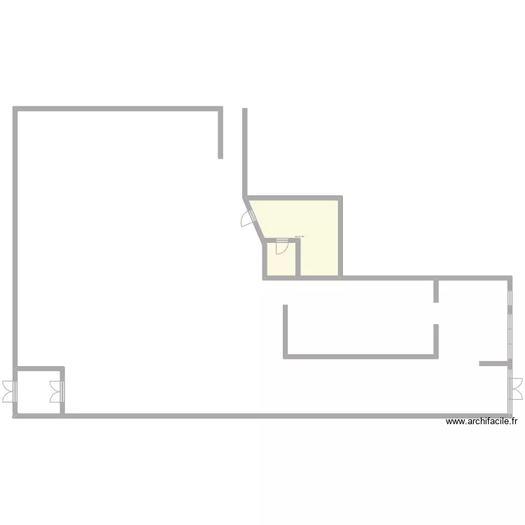 BP cuisine ARTHUR. Floor plan with 