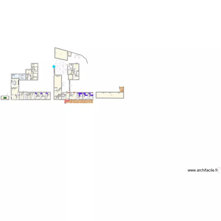 Cynthia et Loic 2026. Floor plan with 63  and 978 m²