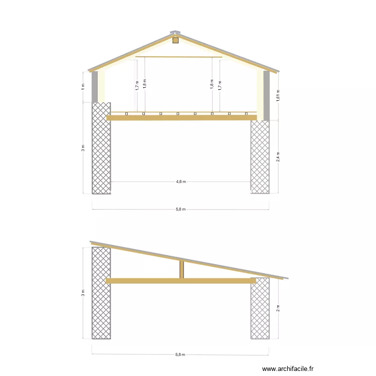 grange4. Floor plan with 