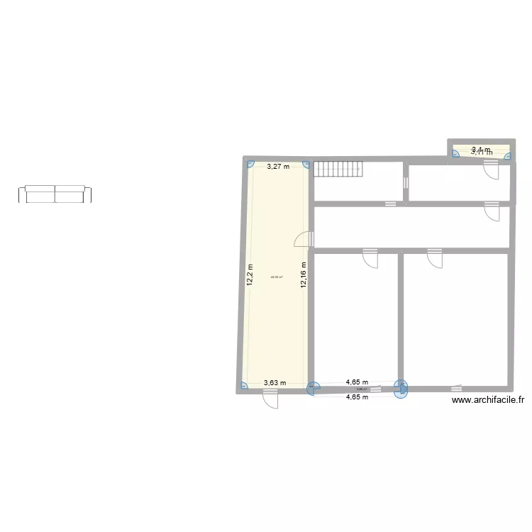 mlt ev. Floor plan with 