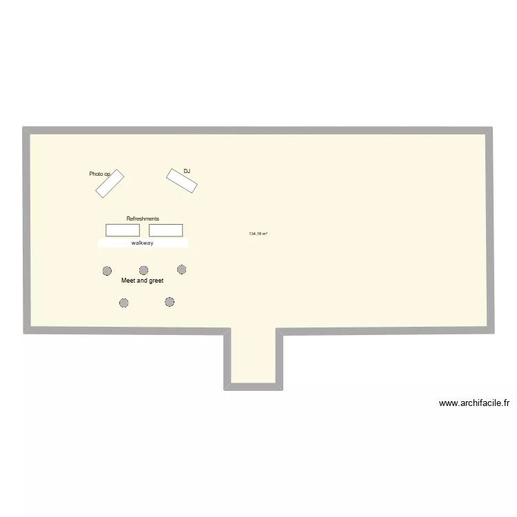 Welcome Back Parent Coffee. Floor plan with 