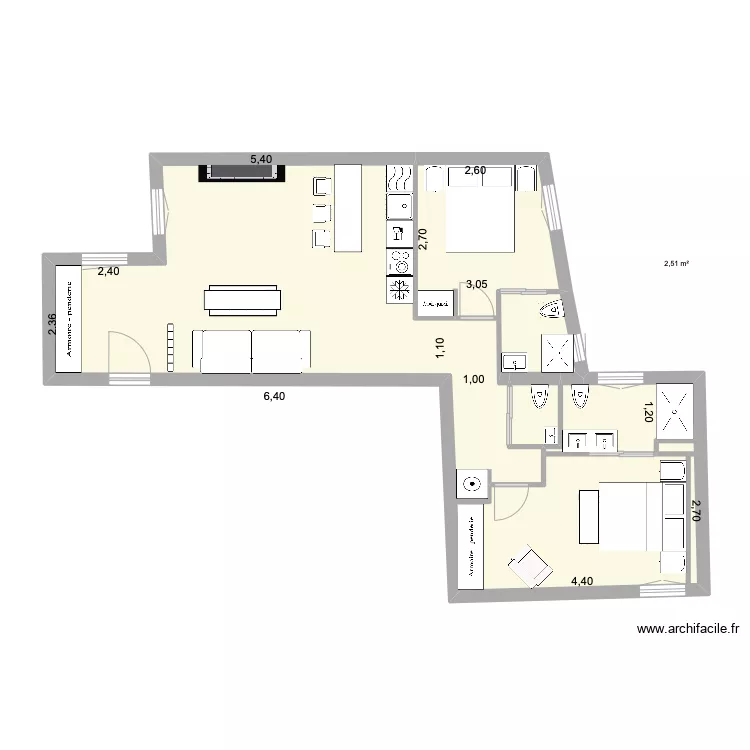 claudio coello 43 2 piso 4. Floor plan with 