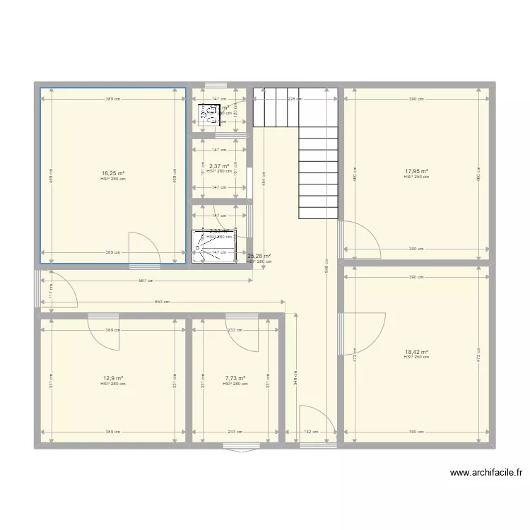 Khalfaoui mohamed lamine. Floor plan with 