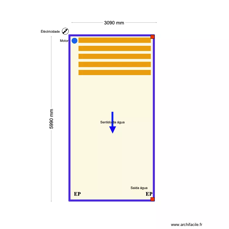 Susana Lencastre. Floor plan with 