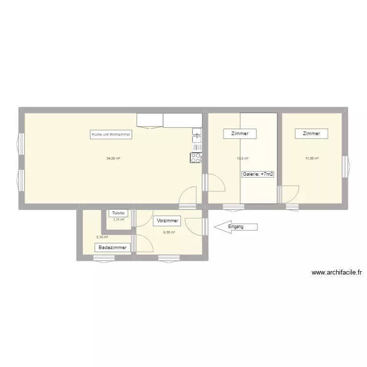 m01. Floor plan with 