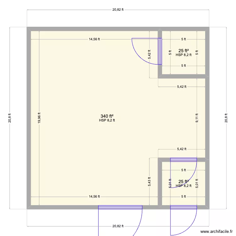 Baylor Army R&D ver3. Floor plan with 