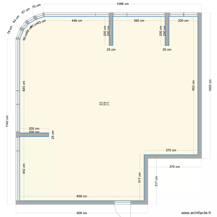 Hyde. Floor plan with 