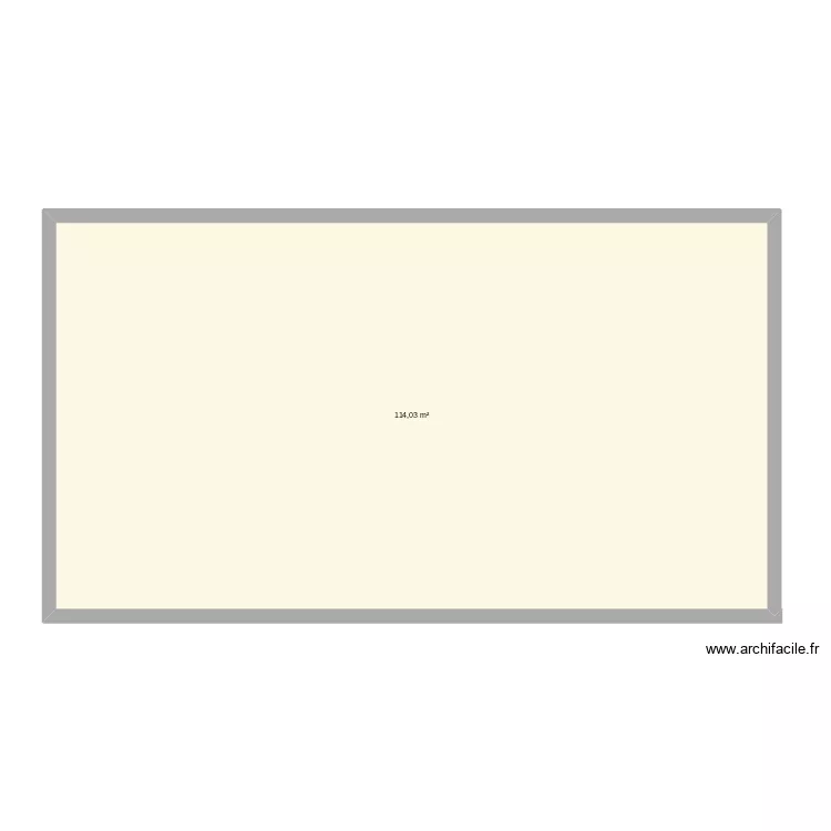 Cazal. Floor plan with 1 Room and 114 m²