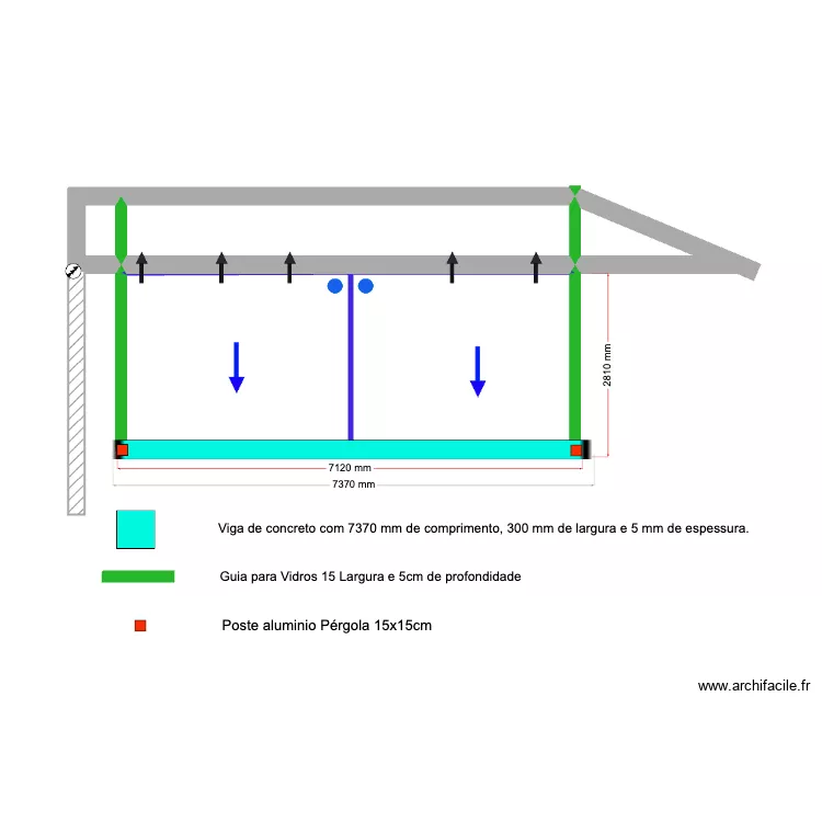 Jean Vacher Plot béton. Floor plan with Jean Vacher Plot béton. Floor plan with
