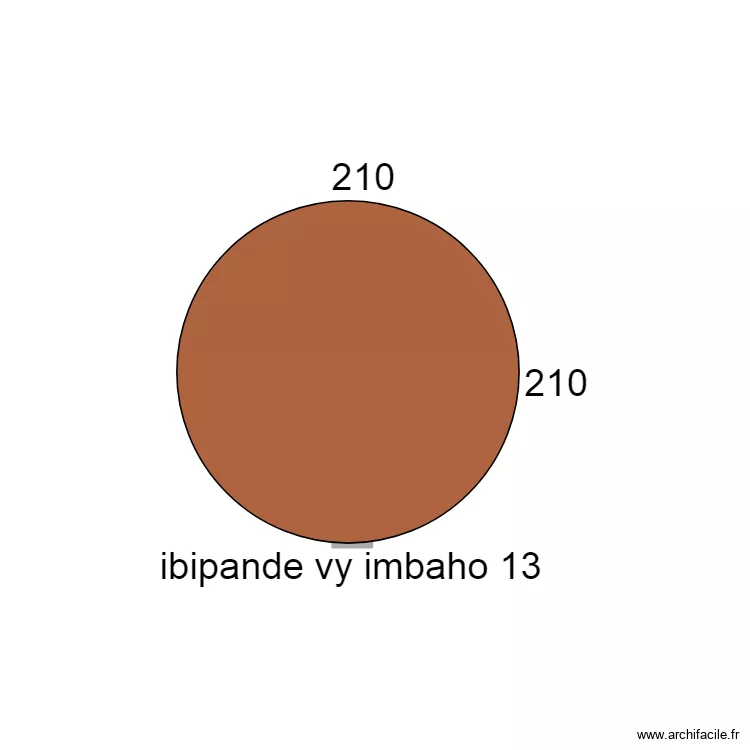 couverture fontaine. Floor plan with 