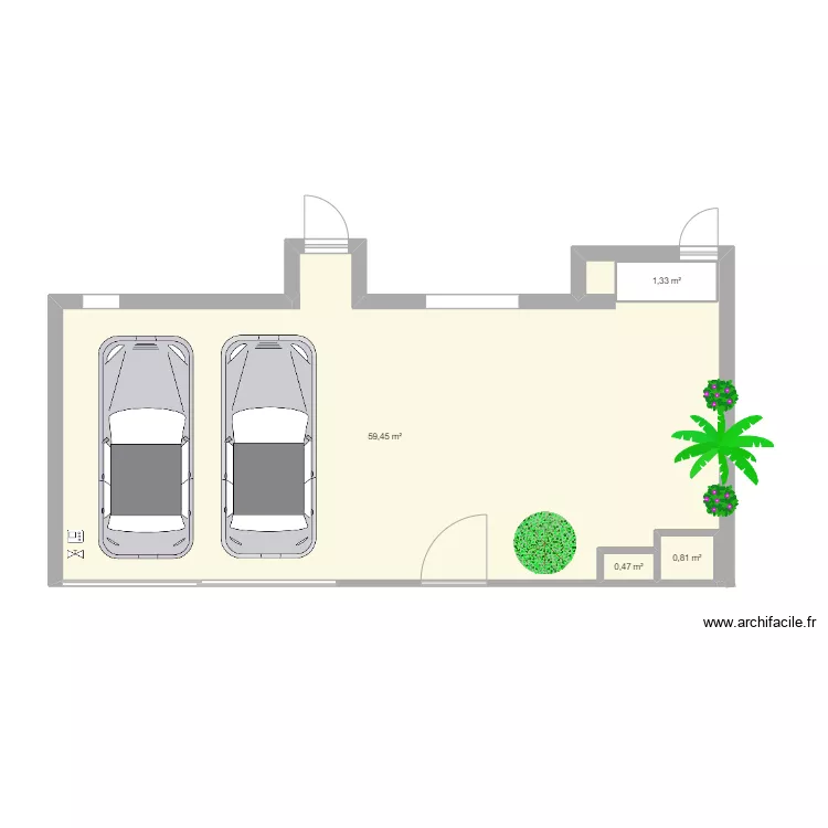 Front Garden. Floor plan with Front Garden. Floor plan with