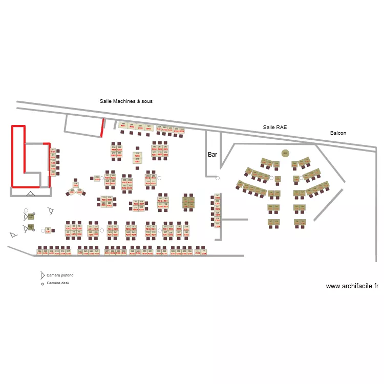 Plan au 23.09. Floor plan with 