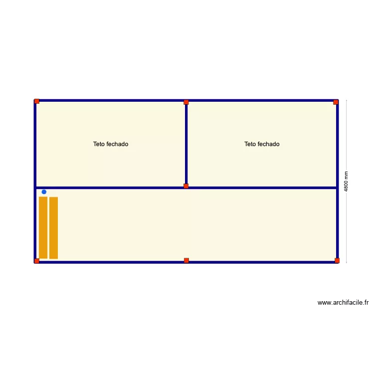 pisciarte. Floor plan with 