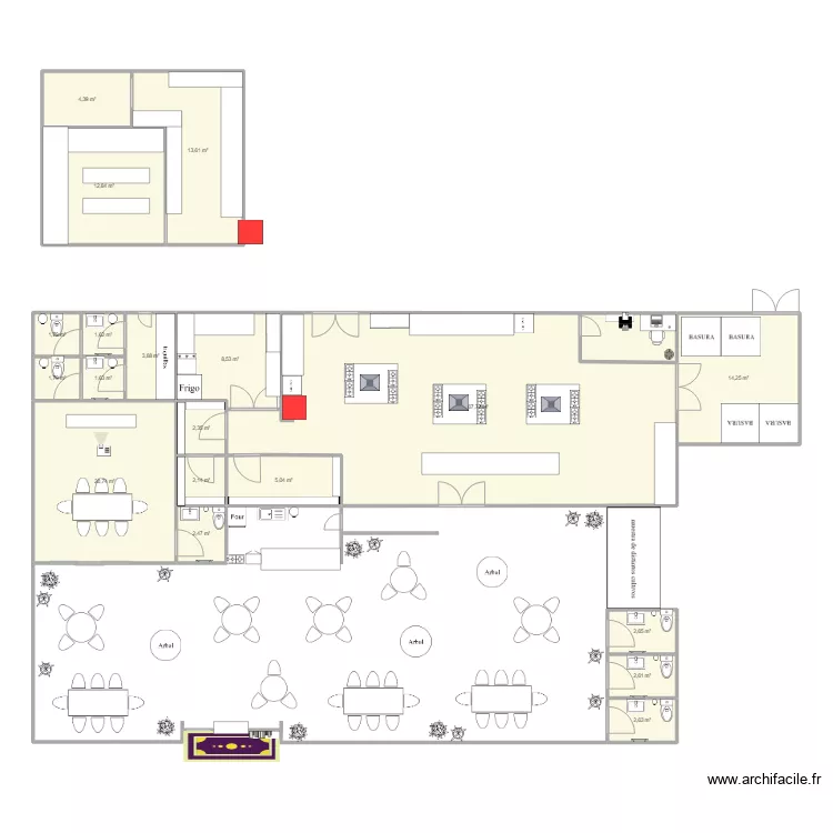 123. Floor plan with 