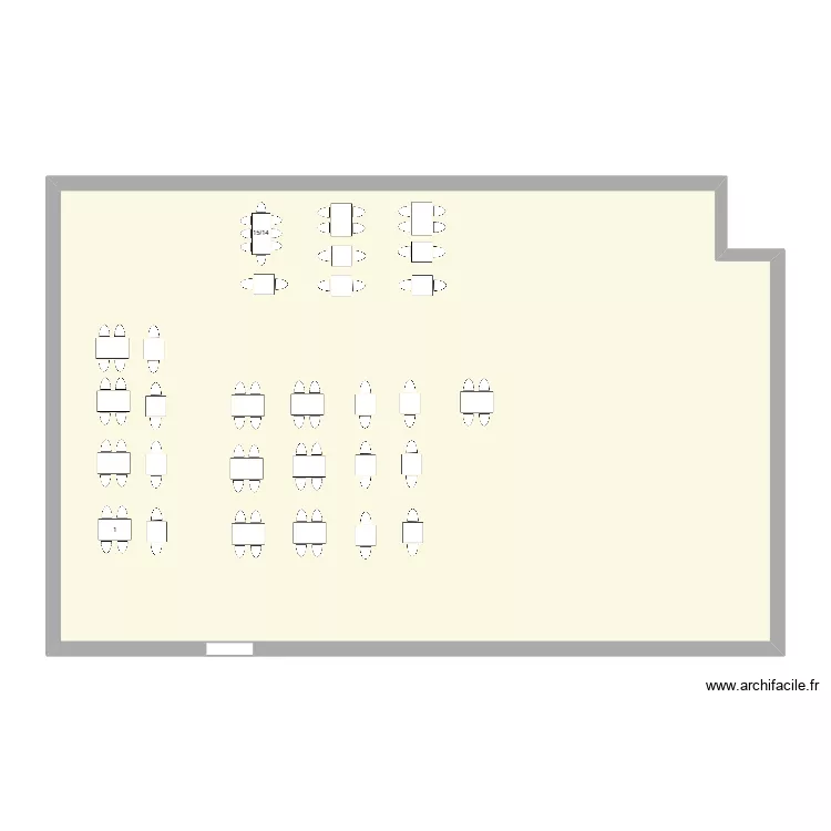 sala 2. Floor plan with 1  and 112 m²