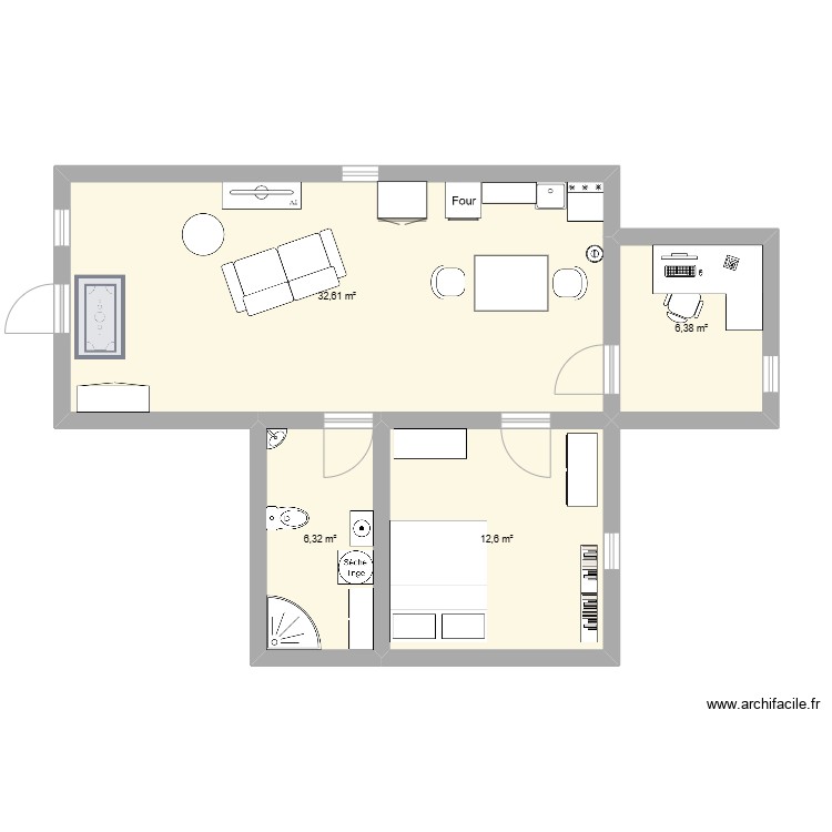 Maison reve. Floor plan with 0 room and 0 m2
