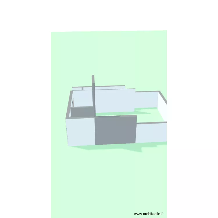 Cass. Floor plan with 3  and 7 m²