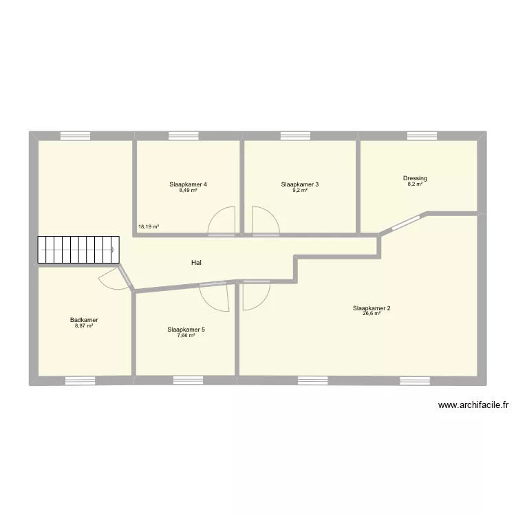 TE73HO - VDP. Floor plan with 