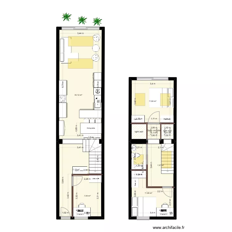 3 Ring Terrace A.5_Virg2. Floor plan with 9  and 84 m²