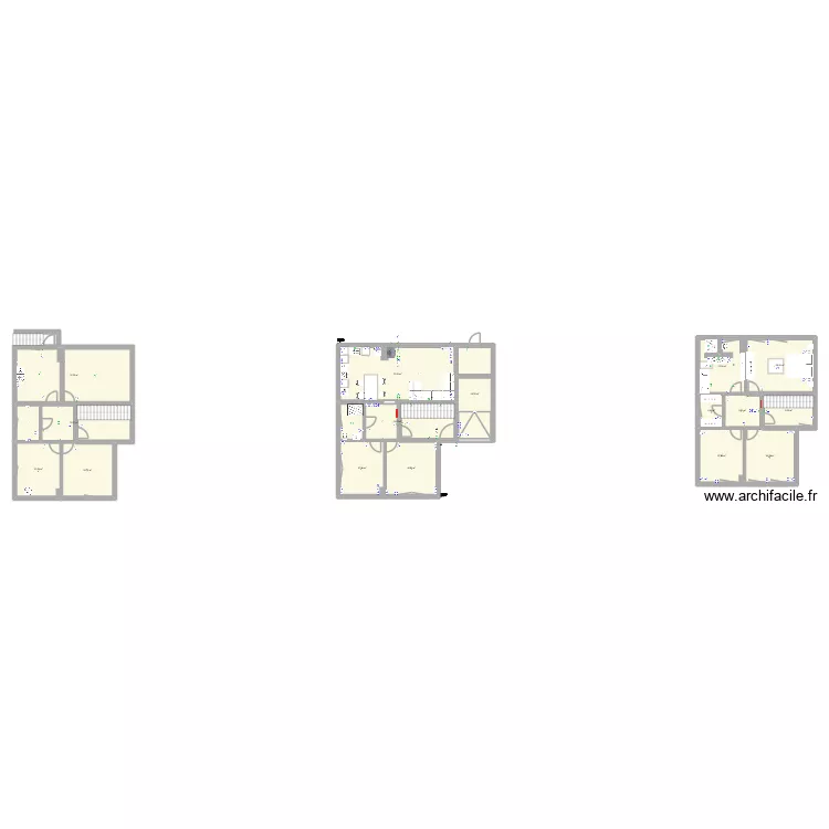 Haus. Floor plan with 16  and 258 m²