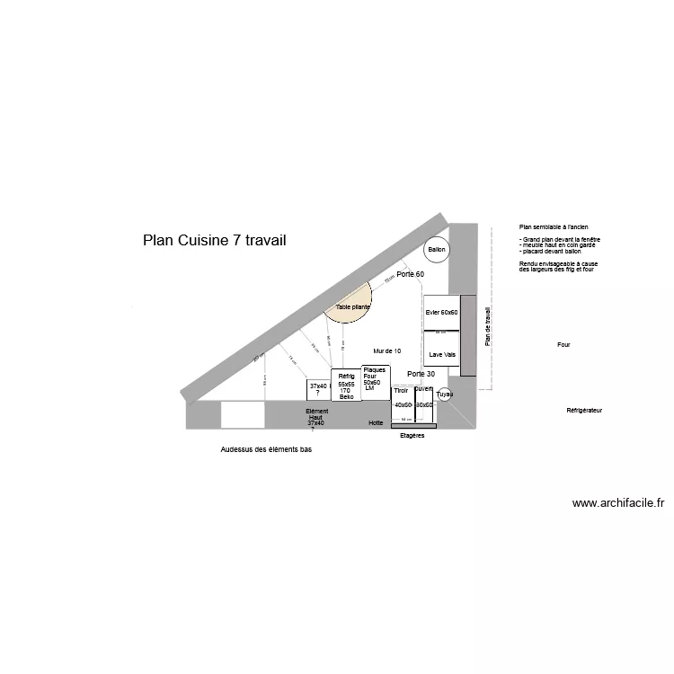 55RL 2D Plan Cuisine 7 2024 12 17 id avant 3. Floor plan with 55RL 2D Plan Cuisine 7 2024 12 17 id avant 3. Floor plan with