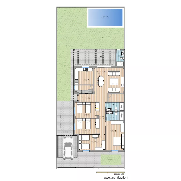 LLANOS SALON. Floor plan with LLANOS SALON. Floor plan with