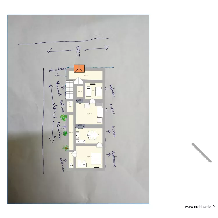 Home . Floor plan with 