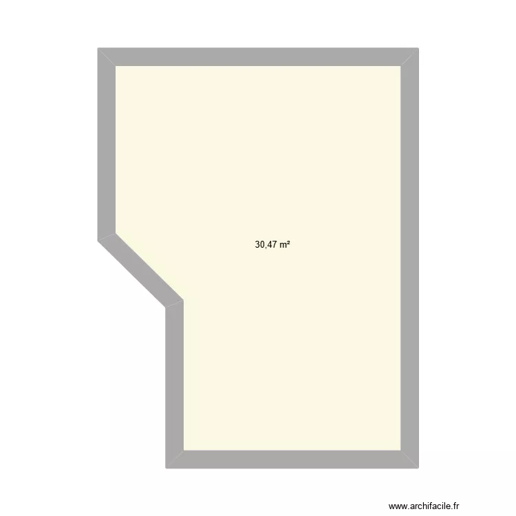 CHAMBRE. Floor plan with 5  and 154 m²