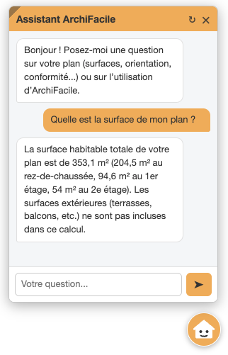 Un assistant intelligent dans l'éditeur pour analyser votre plan