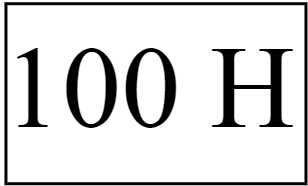 100H