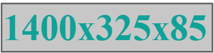 1400x325x85