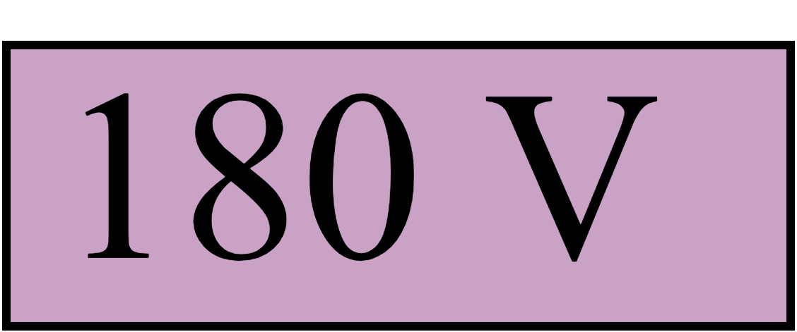 180V