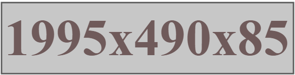 1995x490x85