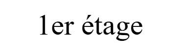 1er étage