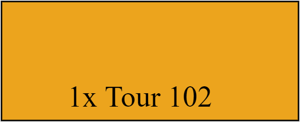1x Tour 102 200x80