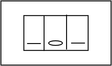 2 switches 1 W and 1 switch light