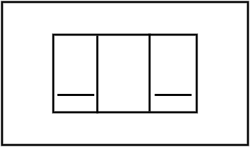 2 switches 1 W and 1 switch 2 W