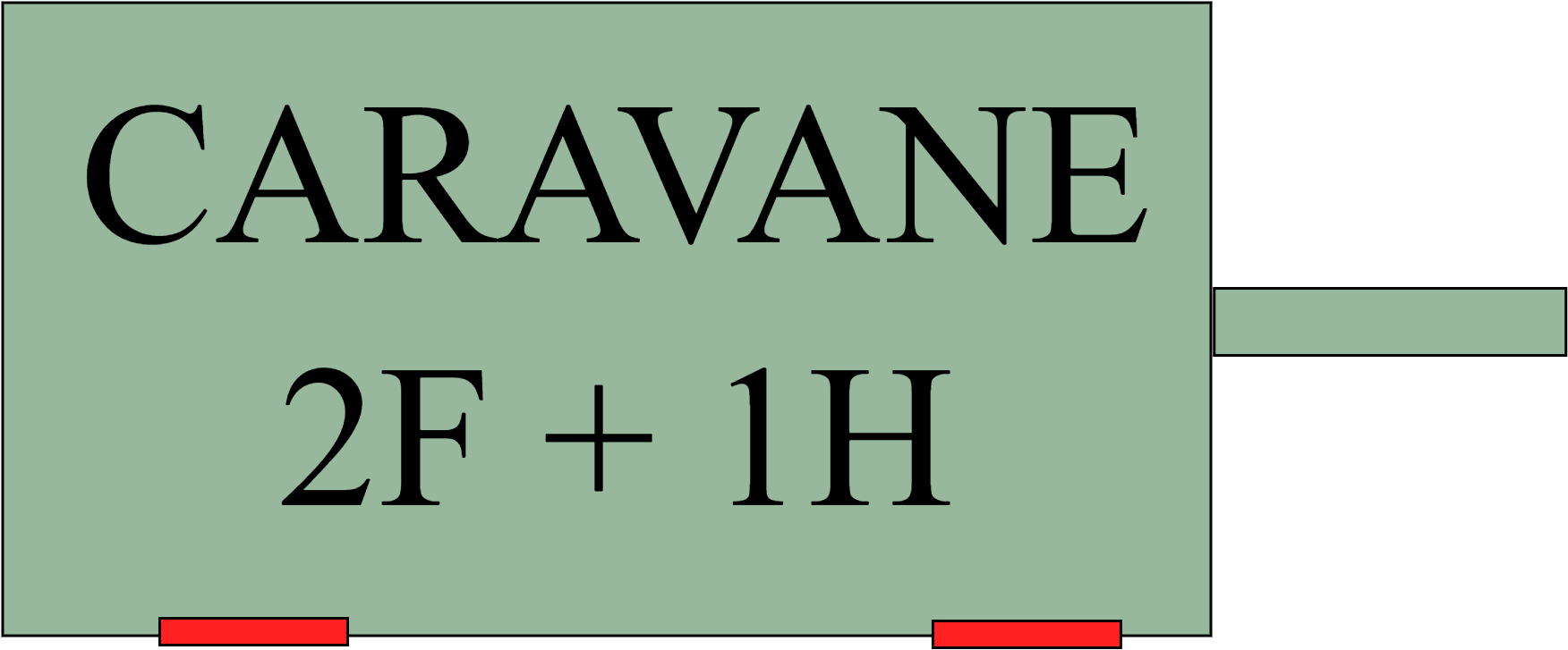 2F + 1H