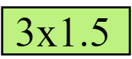 3x1.5