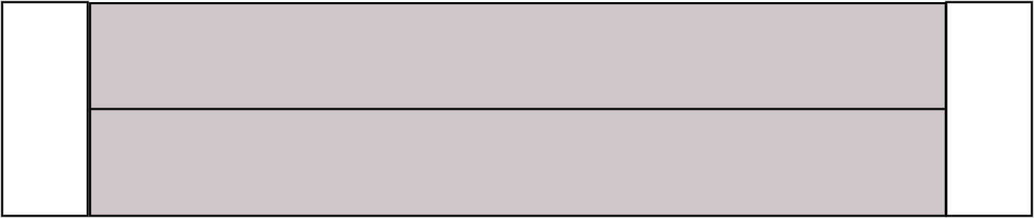 4 gondoles 100x50 + têtes de gondoles 100x40