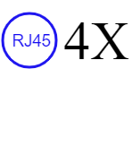 4 RJ45
