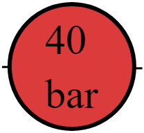 40 bar