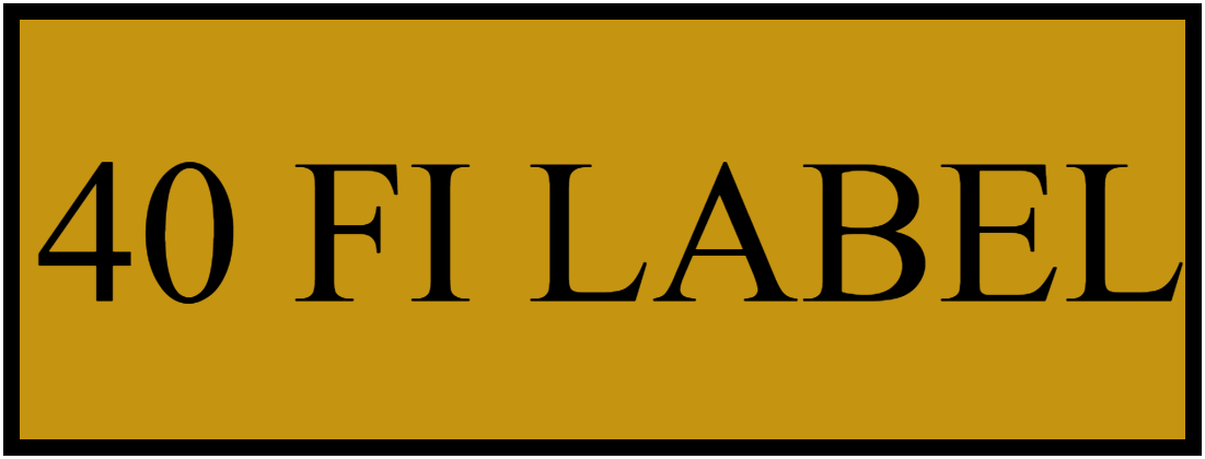 40 FI LABEL