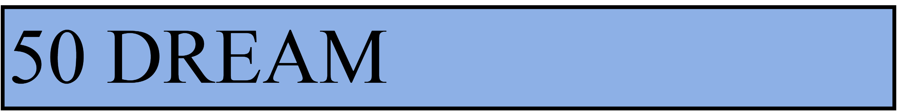 50 DREAM