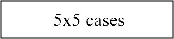 5x5 cases