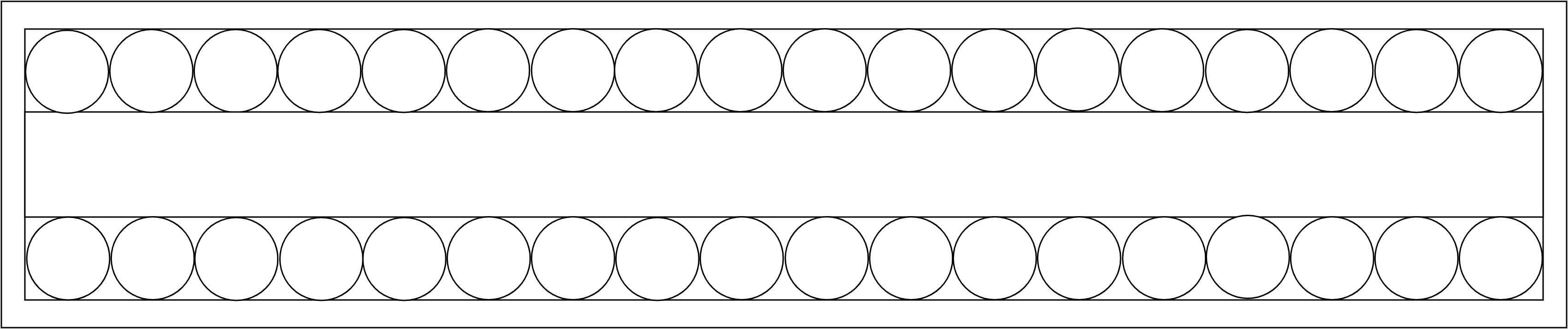 6 tables rectangulaires