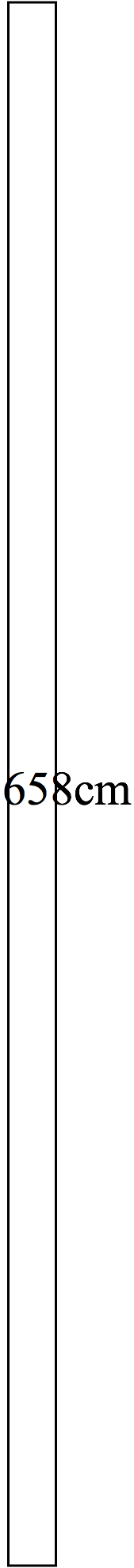 658cm